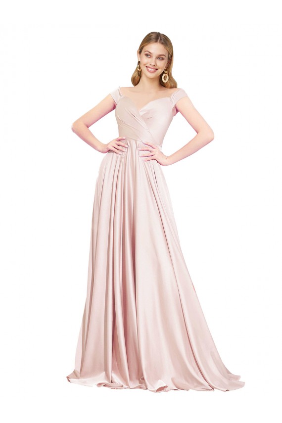 Long Pink Sleeveless A-Line Formal Evening Gown / Prom Dress / Bridesmaid Dress Birmingham