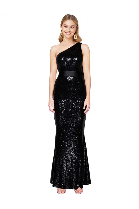 Long Black Sleeveless Mermaid Formal Evening Gown / Prom Dress / Bridesmaid Dress Birmingham