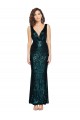 Long Dark Green Sleeveless Mermaid Bridesmaid Dress / Evening Dress Birmingham