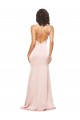 Long Pink Sleeveless Sheath Low Back High Slit Formal Evening Gown / Prom Dress / Bridesmaid Dress Birmingham