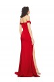 Long Red Sleeveless A-Line Silk like Satin Formal Evening Gown / Prom Dress / Bridesmaid Dress Birmingham