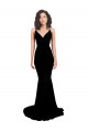 Long Black Sleeveless Mermaid Open Back Formal Evening Gown / Prom Dress / Bridesmaid Dress Birmingham