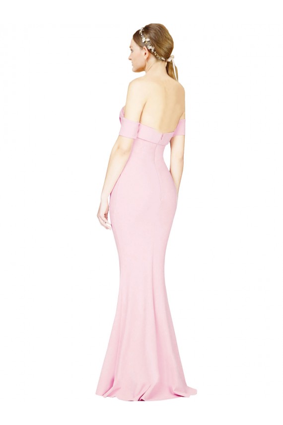 Long Pink Sleeveless A-Line Low Back Formal Evening Gown / Prom Dress / Bridesmaid Dress Birmingham