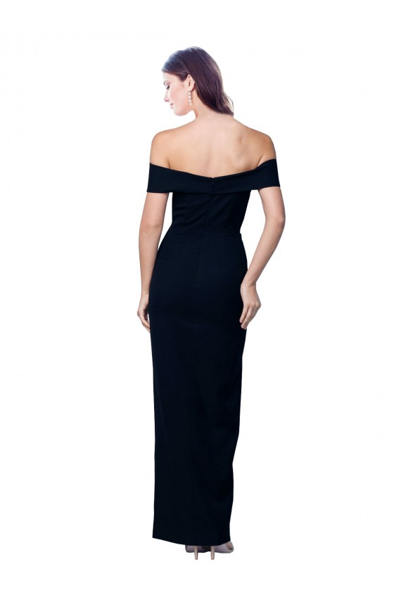 Long Black Sleeveless Mermaid Formal Dress / Bridesmaid Dress Birmingham