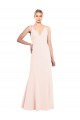 Long Pink Sleeveless A-Line V-Back Formal Evening Gown / Prom Dress / Bridesmaid Dress Birmingham