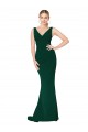 Long Midnight Green Sleeveless Mermaid Formal Evening Gown / Prom Dress / Bridesmaid Dress Birmingham