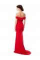 Long Red Sleeveless A-Line High Slit Bridesmaid Dress / Evening Dress Birmingham