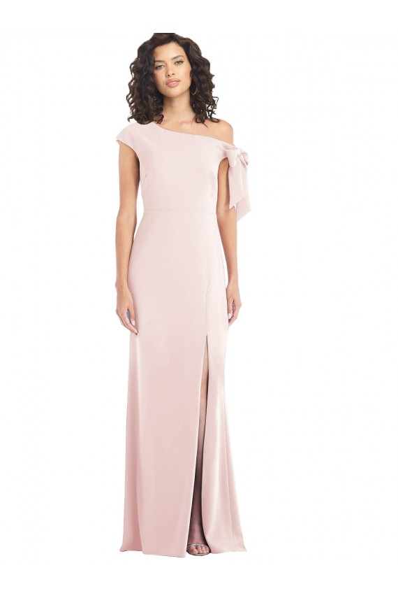 Long Pink Cap Sleeves Trumpet Formal Evening Gown / Prom Dress / Bridesmaid Dress Birmingham