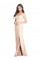 Long Nude Sleeveless Trumpet Semi Formal Evening Dress / Prom Dress / Bridesmaid Dress Birmingham