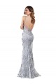 Long Silver Sleeveless Mermaid Open Back Formal Evening Gown / Prom Dress / Bridesmaid Dress Birmingham