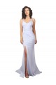 Long White Sleeveless Mermaid Low Back Beach Wedding Dress Birmingham