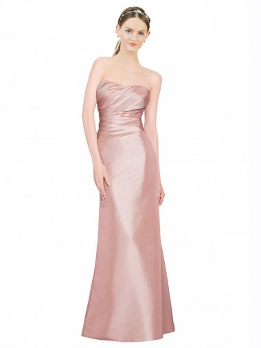 Long Sleeveless A-Line Low Back Formal Evening Gown / Prom Dress / Bridesmaid Dress Birmingham