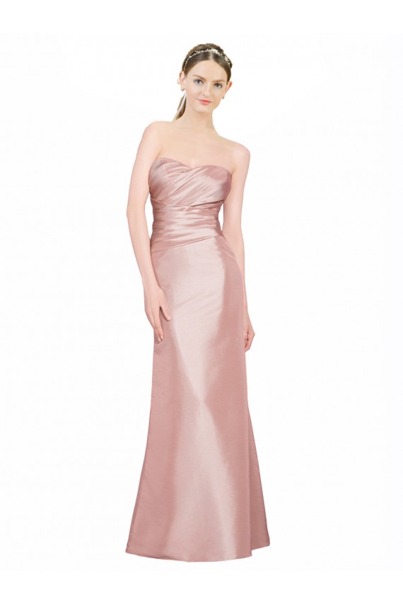 Long Sleeveless A-Line Low Back Formal Evening Gown / Prom Dress / Bridesmaid Dress Birmingham