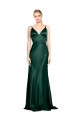 Long Hunter Sleeveless Sheath V-Back Formal Evening Gown / Prom Dress / Bridesmaid Dress Birmingham