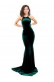 Sweep Train Dark Green Sleeveless Mermaid Open Back Formal Evening Gown / Prom Dress / Bridesmaid Dress Birmingham