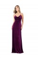 Long Grape Sleeveless A-Line Open Back Formal Evening Gown / Prom Dress / Bridesmaid Dress Birmingham