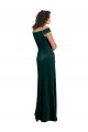 Long Dark Green Cap Sleeves A-Line Formal Evening Gown / Prom Dress / Bridesmaid Dress Birmingham